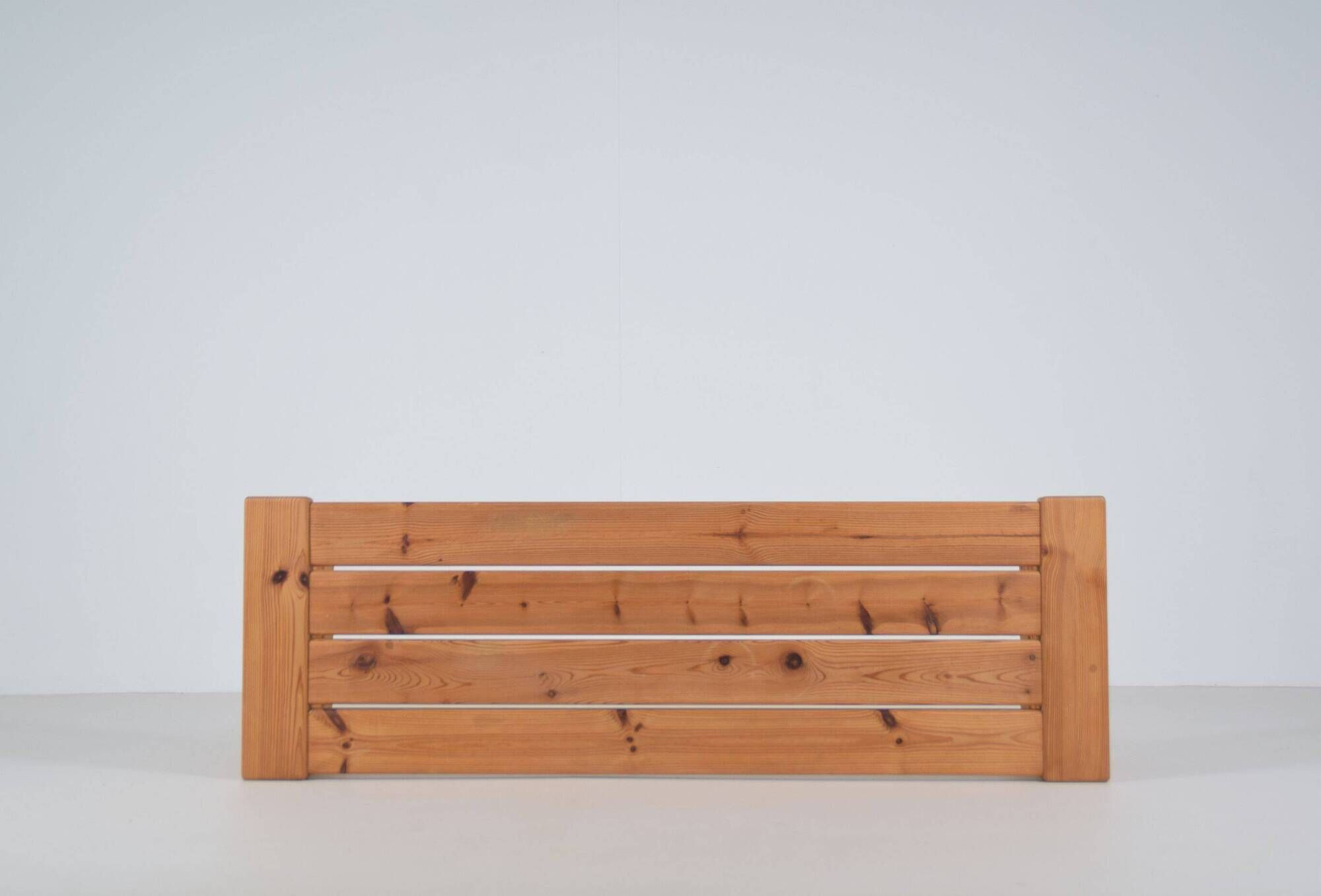Swedish pine bench by Nils Troed for Glas Mäster, 1960s