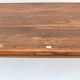 Coffee table in natural wood and wrought iron