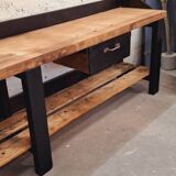 Large old workbench
