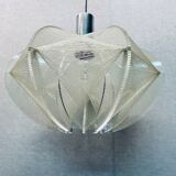 Sompex pendant lamp of perspex made by Paul Secon