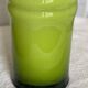 Large vintage blown glass bamboo vase 1970-80