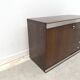 Commode en bois et aluminium, France 1970
