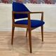 Suite de 4 fauteuils design 1950 "Hartmut Lhomeyer".