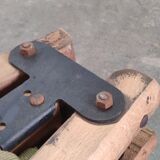 Military folding camp bed