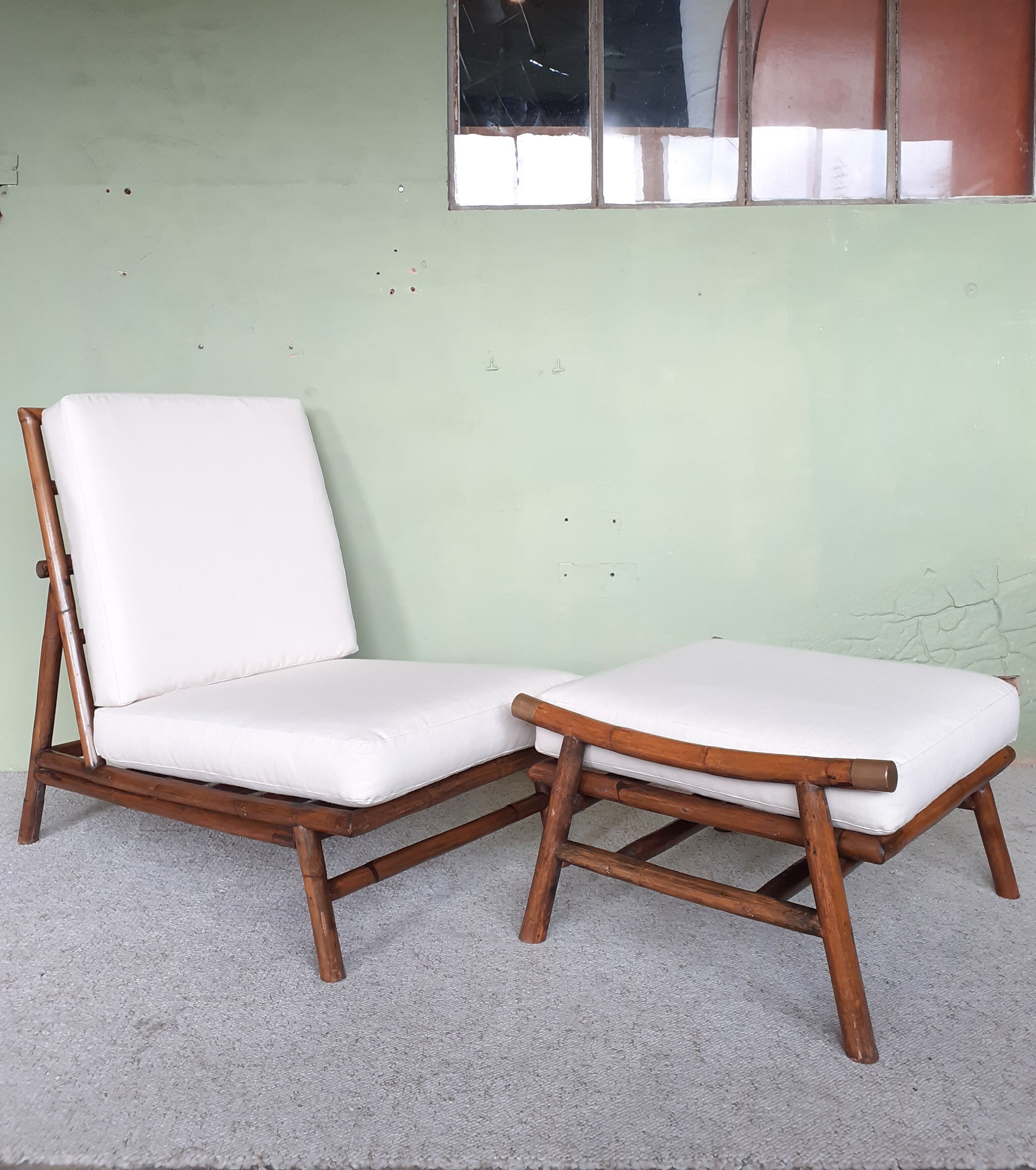 Bamboo heater and ottoman sound