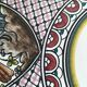 Portuguese plate signed Estrela de Conimbriga, 17th century Colours decor