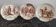 3 assiettes en faïence Creil et Montereau