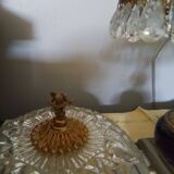 Porcelain lamp and tassels