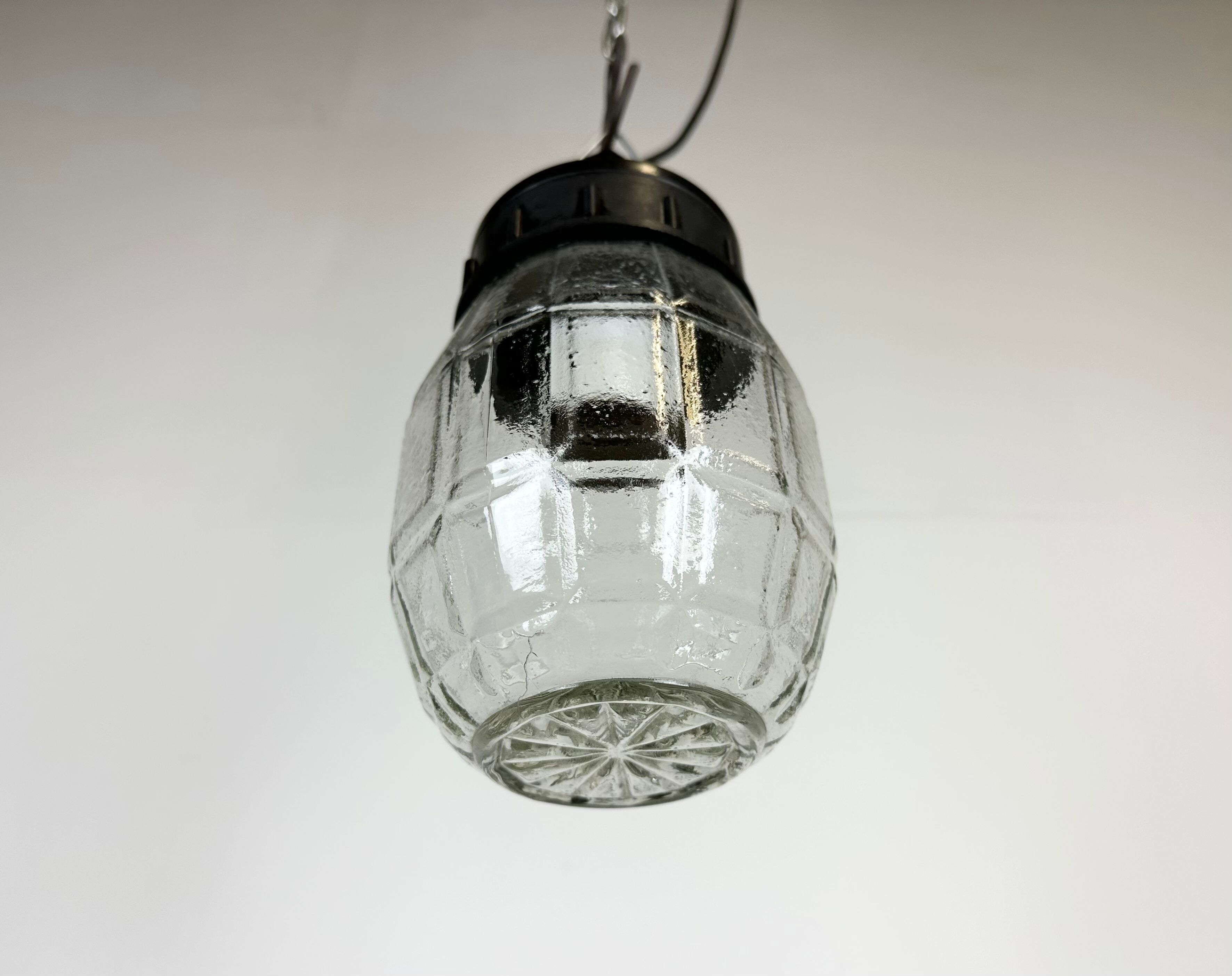 Industrial Bakelite Pendant Light, 1970s