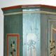 Pine bridal cabinet, dated 1794