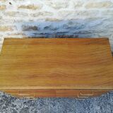 Compass feet chest of drawers