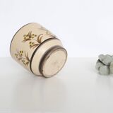 Antique ceramic pot cover, vintage