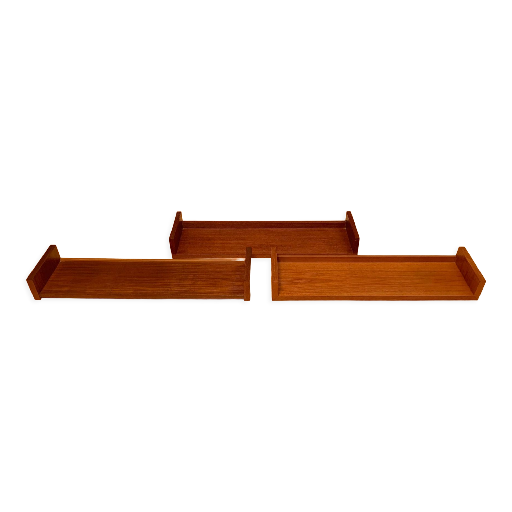 Set of three shelves, Denmark, 1960s