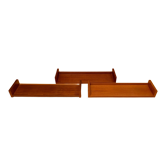 Set of three shelves, Denmark, 1960s