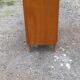 Commode vintage des années 50 en pin, pieds compas, 3 tiroirs