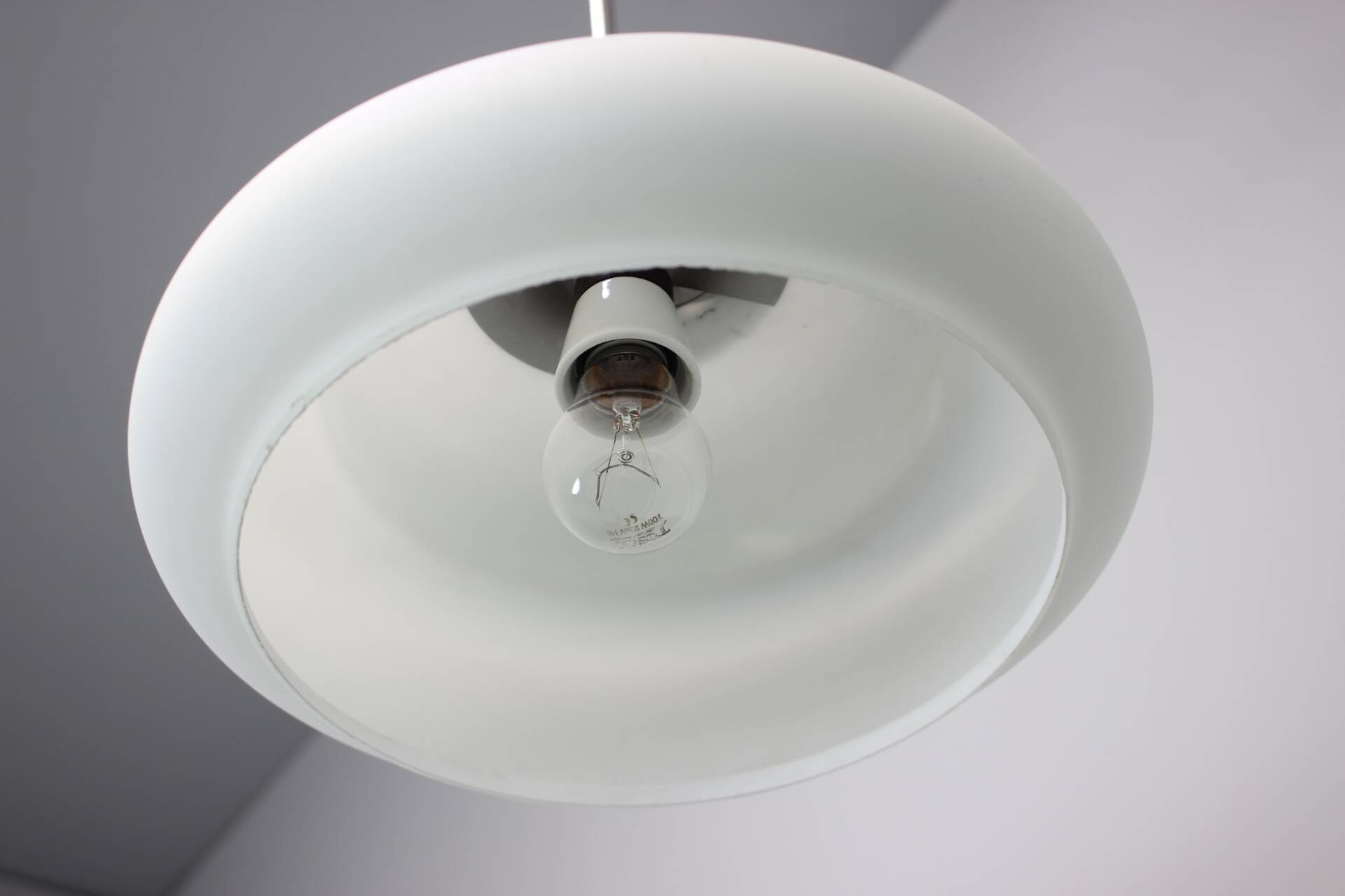 Mid-Century Chrome Pendant, 1960s, Czechoslovakia