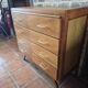 Vintage chest of drawers from the 60s in oak