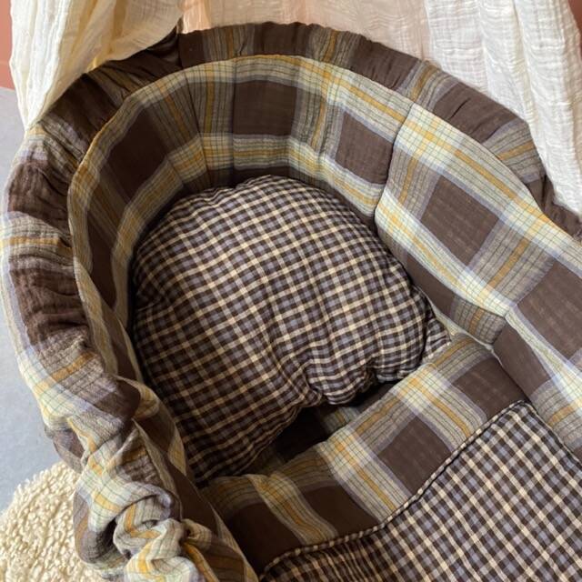 Berceau à bascule en bois 19ème