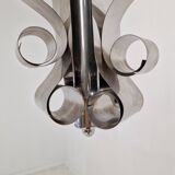 Vintage Mazzega Murano Pendant Light with 3 Glass Globes, Italy, circa 1970