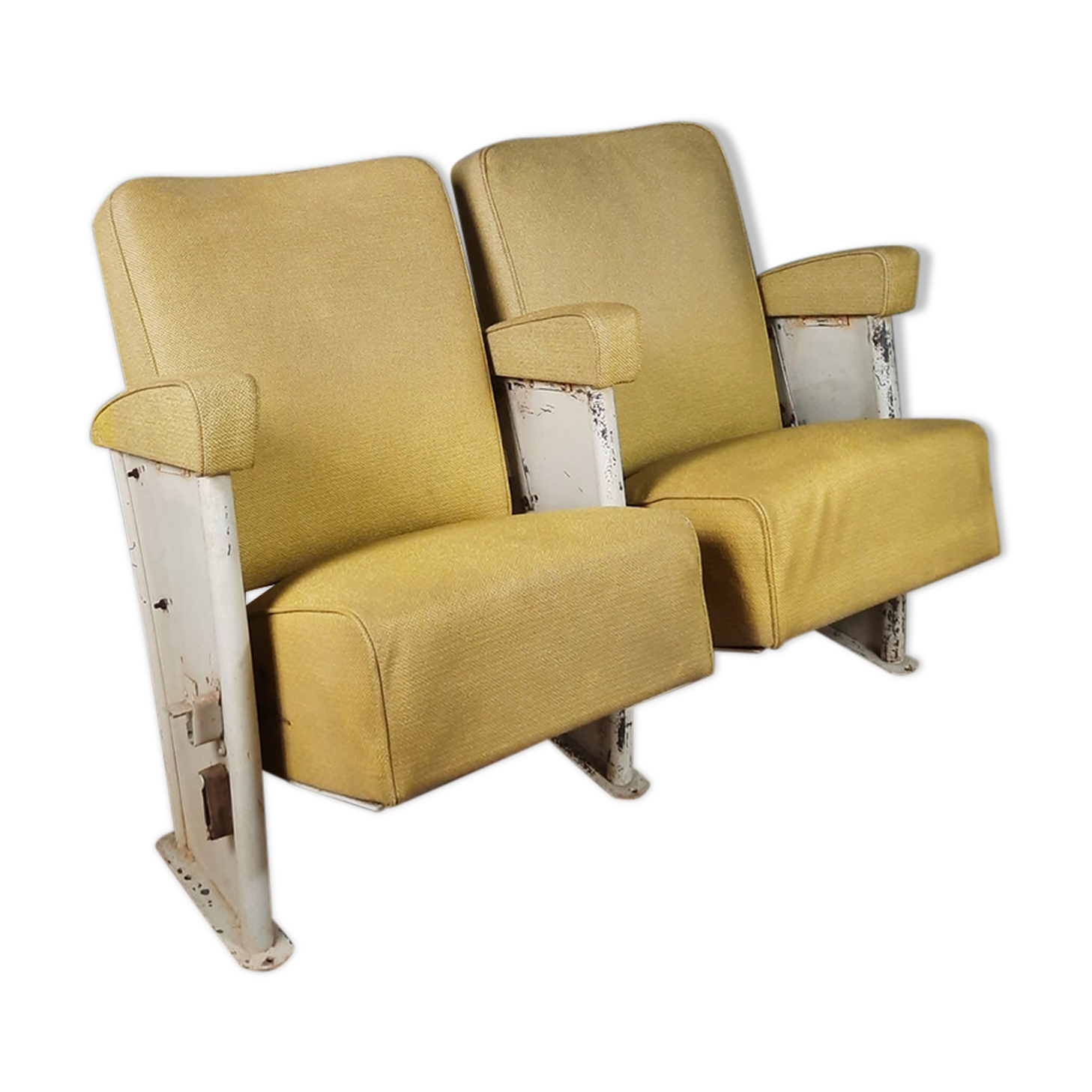 Two-seater cinema armchair from the 70s