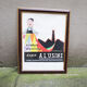 Old framed poster J Serpantie & Cie