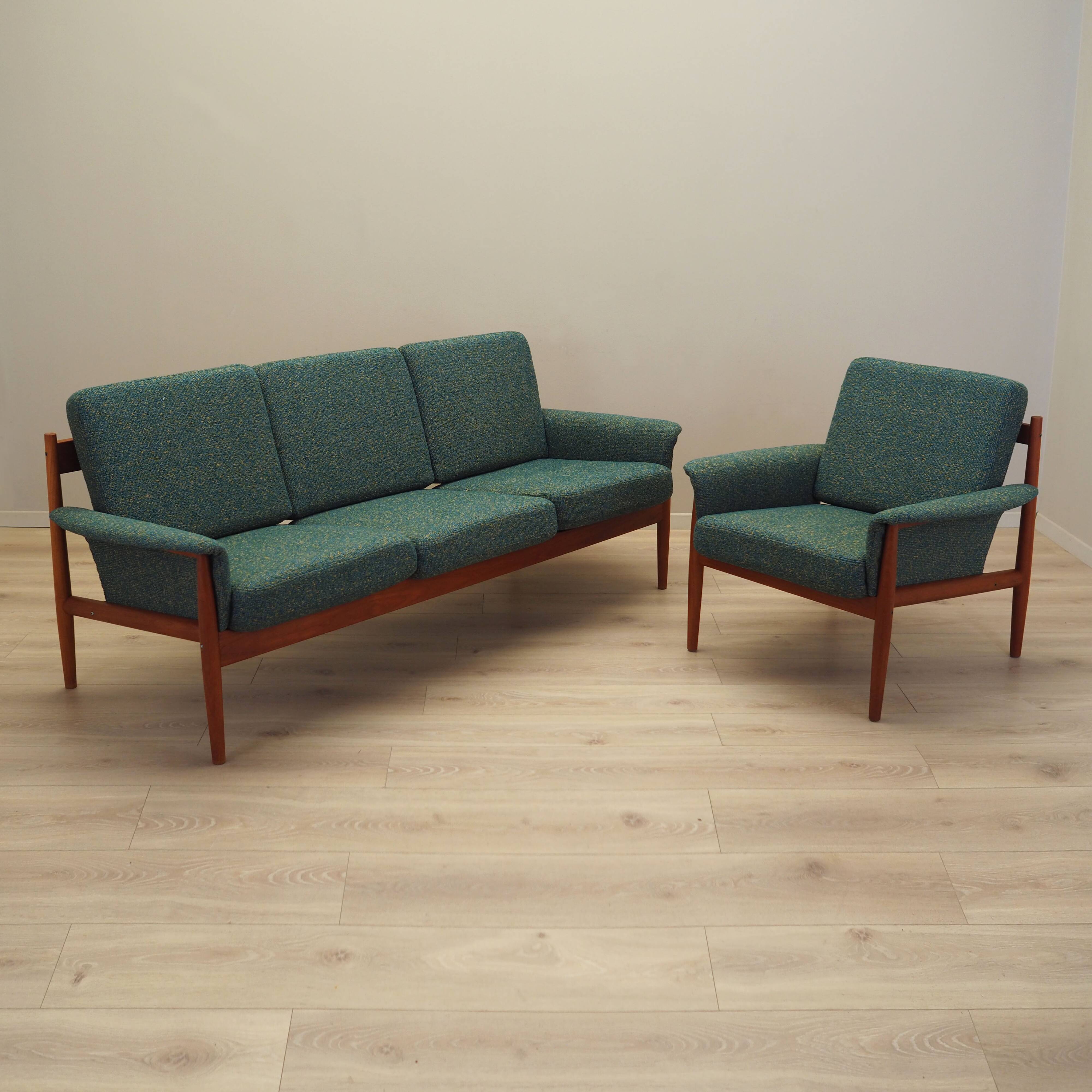 Lounge suite, Danish design, 1960s, Grete Jalk, manufacturer: France & Søn
