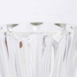 Vase en verre forme diamant