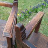 Chaises à bras Renaissance fin 16e debut 17eme siècle