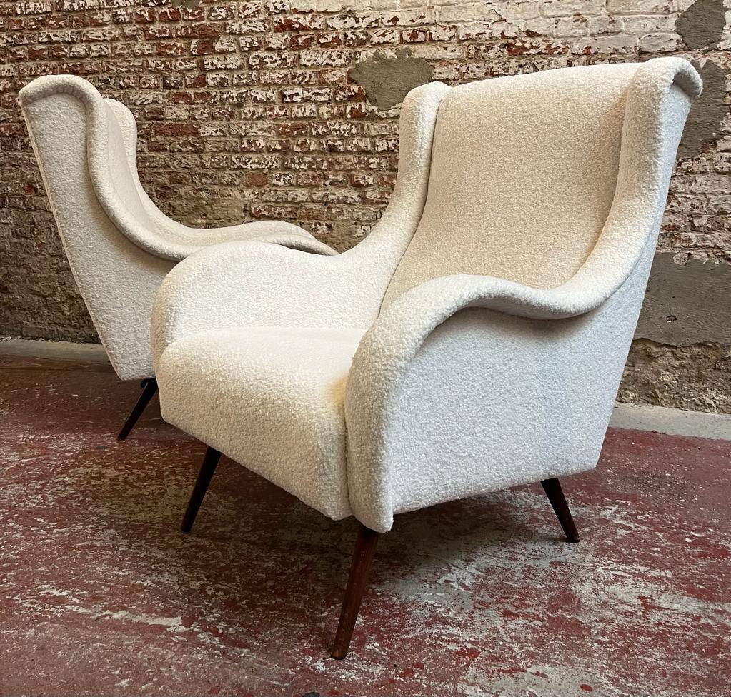 Italian armchairs 1950'