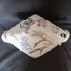 Soupière ancienne en porcelaine « Vieux Paris », XIXe siècle, anses en form