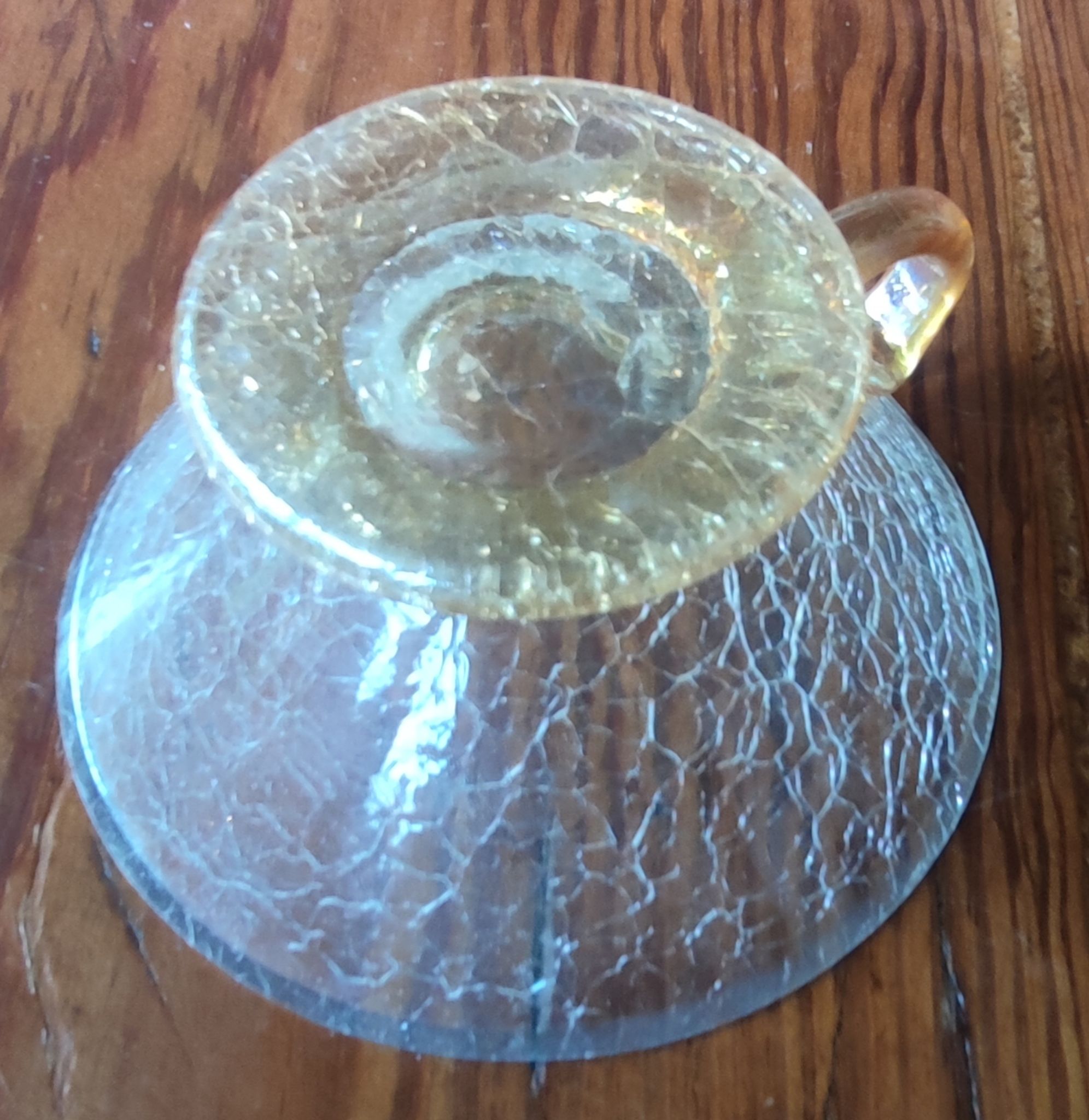 Vintage ice cup/cup set