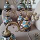 Lot 8 appliqués style tiffany