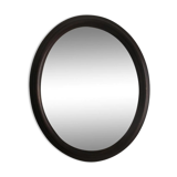 Wooden oval mirror 50x60cm