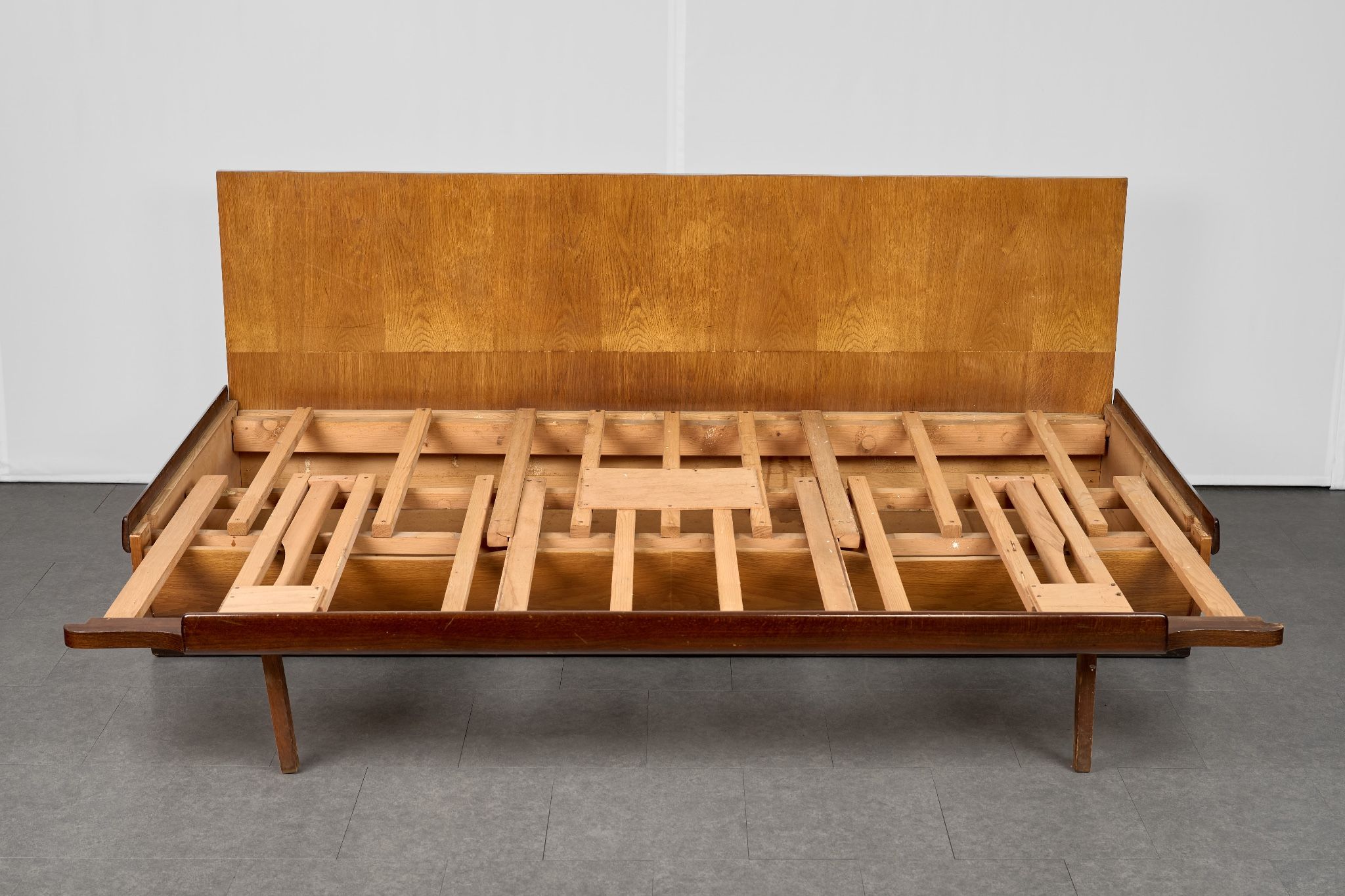 Art Déco sofabed by Jindřich Halabala for UP Závody, 1950s, Czechoslovakia