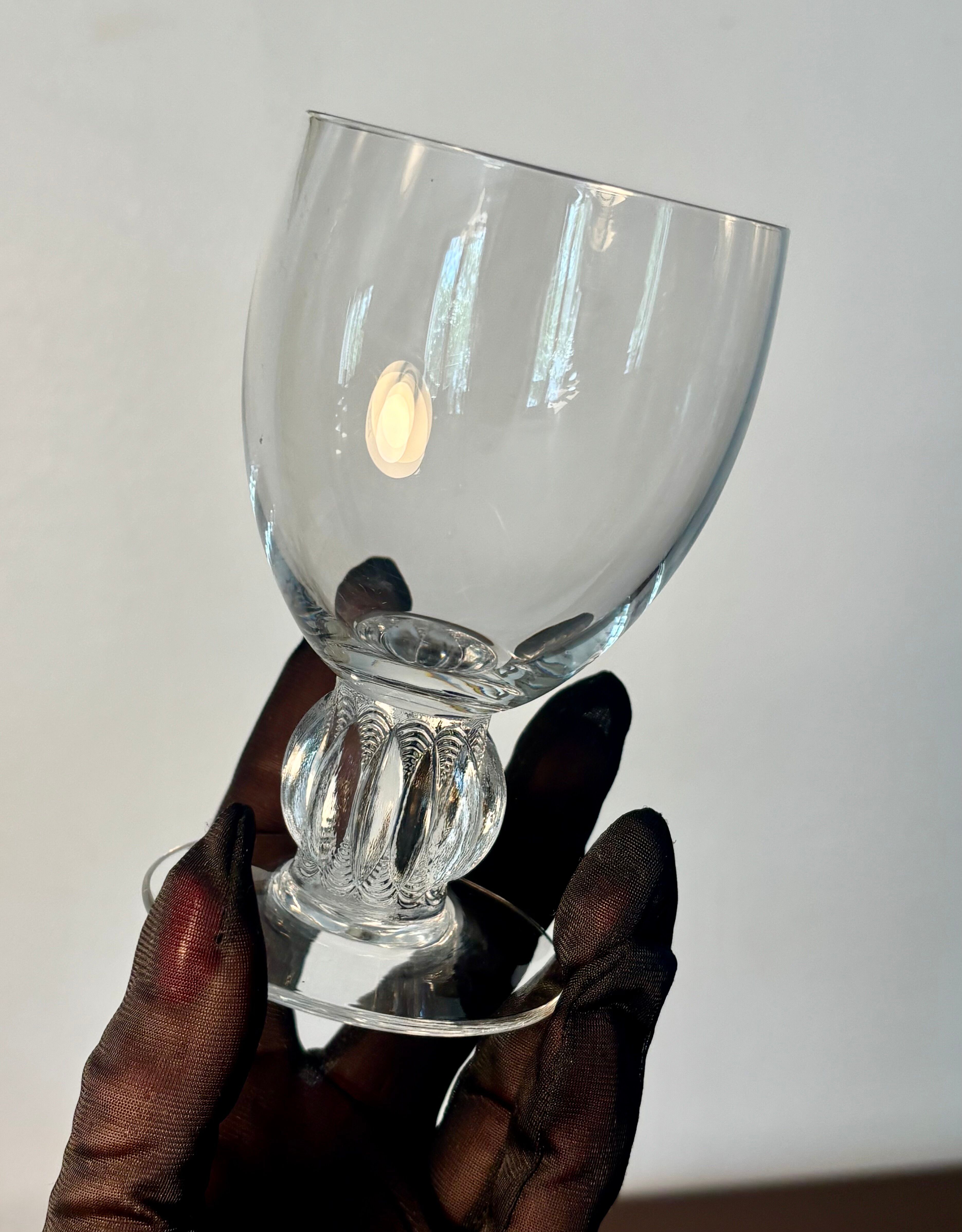 2 verres m.Alger R.Lalique avant 1945