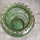 Large vintage glass vase