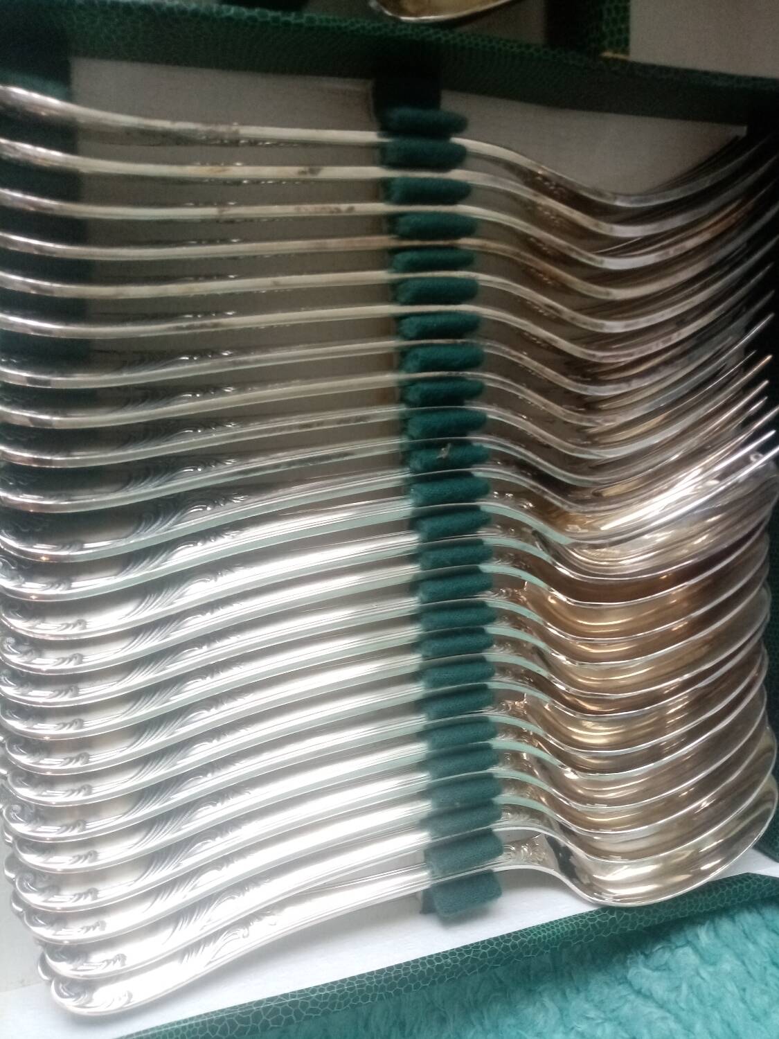 37-piece cutlery set by christofle, marly model