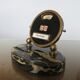 Perpetual Calendar "Mistral" art deco marble and brass 30 40