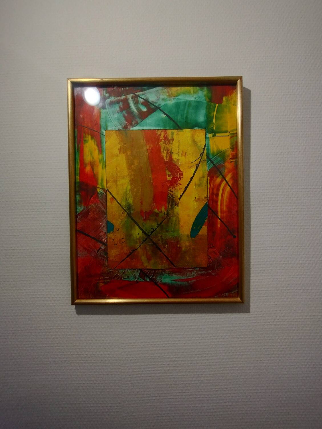 Contemporary abstract painting