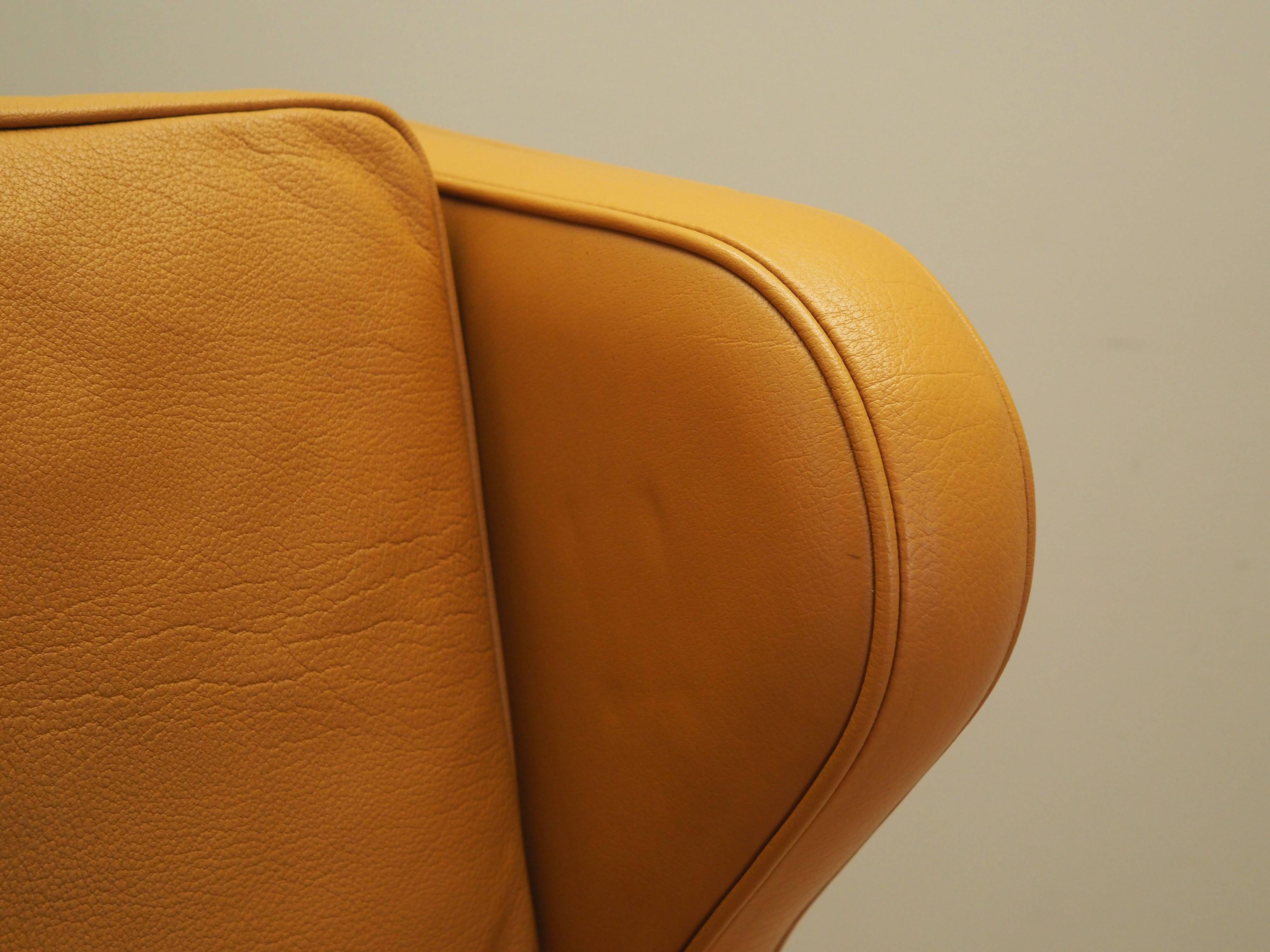 Orange armchair, Danish design, 1970s, production: Denmark