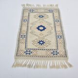 Oushak Handknotted Floor Vintage Rug sku 3450