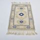 Tapis vintage Oushak tissé à la main, référence 3450.