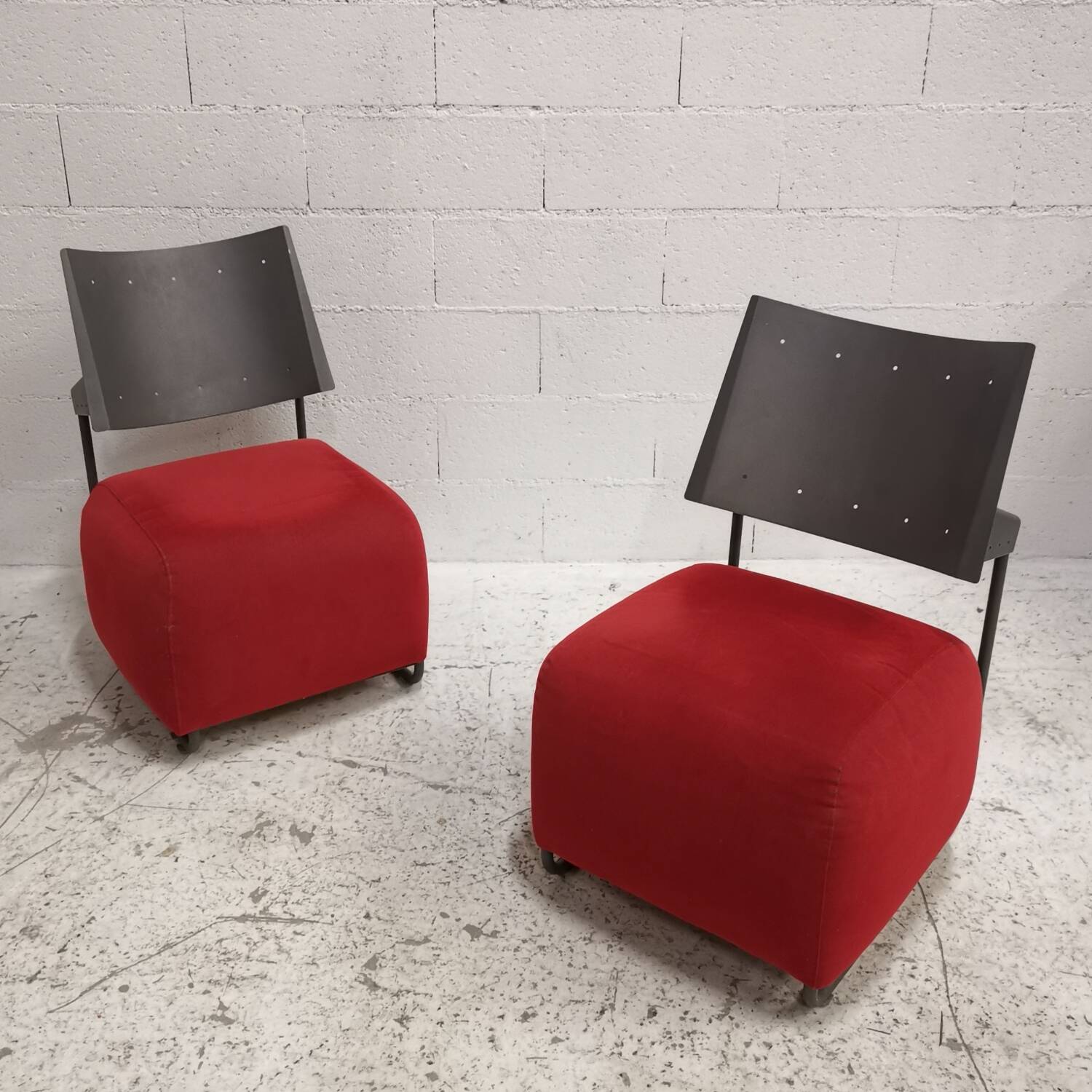 Pair of Oscar armchairs, design Harri Korhonen, Inno edition, 1990