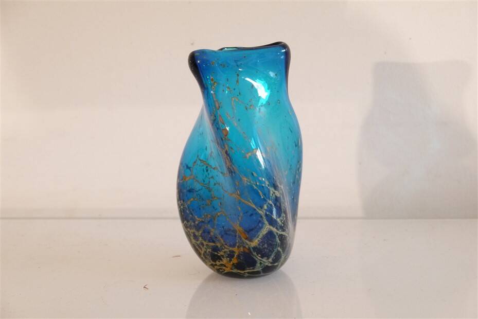 Mdina glass vase 1970