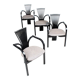 set of 4 Chairs by TORSTEIN NILSEN for Westnofa Design model "Totem Chair"