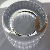 3 Crystal Glasses Baccarat model Nancy