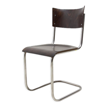 Chaise Bauhaus S43 par Mart Stam, années 1930.