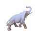 Ceramic White Elephant numbered 814, from the 1960s, Vintage
