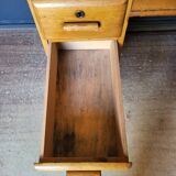 Vintage schoolmaster desk from the 1950s