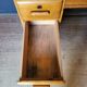 Vintage schoolmaster desk from the 1950s